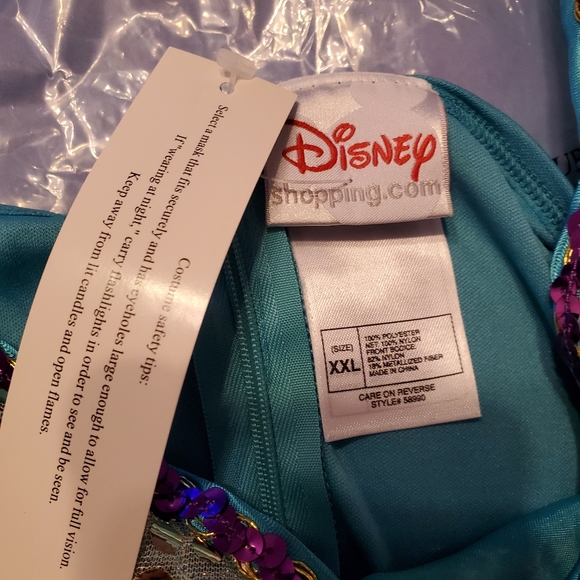 Plus Disney Aladdin Jasmine Women's Adult Costume XXL - Picture 13 of 14